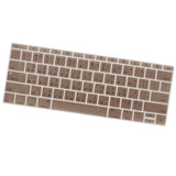 Max Traditional Chinese Silicone Keyboard Cover Skin for Macbook Gold