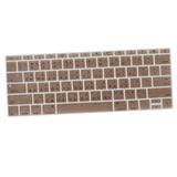 Max Traditional Chinese Silicone Keyboard Cover Skin for Macbook Gold