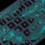 Max Ultra Thin Silicone Keyboard Cover Skin Protector 13 Inch Air Pro Retina-C16 13 Inch Air Pro Retina-C22