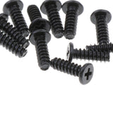 Max 11 Pack Outer Shell Repair Screws for Sony Playstation Vita PSV2000 Black