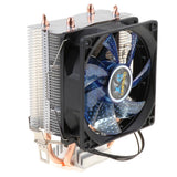 Max Quiet CPU Cooling Fan 4 Pin Wire 12 LED RGB CPU Cooler Heatsink Blue
