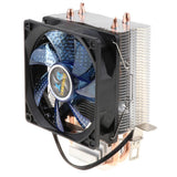 Max Quiet CPU Cooling Fan 4 Pin Wire 12 LED RGB CPU Cooler Heatsink Blue