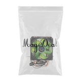 Max Dual-Tower Quiet CPU Cooling Fan 4 Pin Wire 12 LED RGB CPU Cooler Green