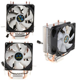 Max 90mm Quiet Computer CPU Cooling Fan 3Pins Wire LED CPU Cooler 1