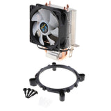 Max 90mm Quiet Computer CPU Cooling Fan 3Pins Wire LED CPU Cooler 1