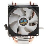 Max 90mm Quiet Computer CPU Cooling Fan 3Pins Wire LED CPU Cooler 2