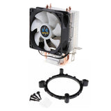 Max 90mm Quiet Computer CPU Cooling Fan 3Pins Wire LED CPU Cooler 2