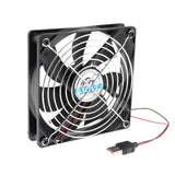 Max Mini TV Box Router Cooling Fan Silent 120mm 5V USB Power Quiet Cooler 12cm