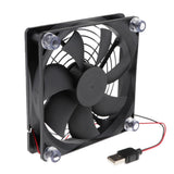 Max Mini TV Box Router Cooling Fan Silent 120mm 5V USB Power Quiet Cooler 12cm