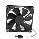 Max Mini TV Box Router Cooling Fan Silent 120mm 5V USB Power Quiet Cooler 12cm