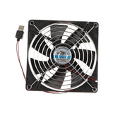 Max Mini TV Box Router Cooling Fan Silent 140mm 5V USB Power Quiet Cooler 14cm