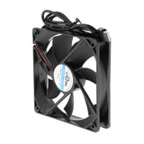 Max 120mm 5V USB Silent Cooling Fan Fit for Router/Set-top Box Universal Silver