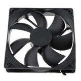 Max 120mm 5V USB Silent Cooling Fan Fit for Router/Set-top Box Universal Silver