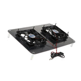 Max 120mm USB Router Cooler for Netgear R8500/R6220/R6900/R7000 Silvery Grey