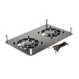 Max 120mm USB Router Cooler for Netgear R8500/R6220/R6900/R7000 Silvery Grey