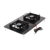 Max 120mm USB Router Cooler for Netgear R8500/R6220/R6900/R7000 Silvery Grey