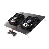 Max 120mm USB Router Cooler for Netgear R8500/R6220/R6900/R7000 Silvery Grey
