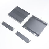 Max Aluminum Junction Box Universal Electric Project Enclosure DIY 130x131x27mm