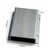 Max Aluminum Junction Box Universal Electric Project Enclosure DIY 120x131x27mm