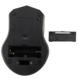 Max Laptop Wireless Mouse with USB Nano Receiver Fast Scroll Mobile Mouse Black