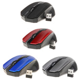 Max Laptop Wireless Mouse with USB Nano Receiver Fast Scroll Mobile Mouse Black