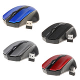 Max Laptop Wireless Mouse with USB Nano Receiver Fast Scroll Mobile Mouse Black