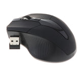 Max Laptop Wireless Mouse with USB Nano Receiver Fast Scroll Mobile Mouse Black