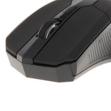 Max Laptop Wireless Mouse with USB Nano Receiver Fast Scroll Mobile Mouse Black