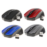Max Laptop Wireless Mouse with USB Nano Receiver Fast Scroll Mobile Mouse Black
