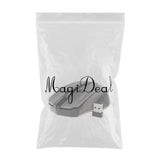 Max Laptop Wireless Mouse with USB Nano Receiver Fast Scroll Mobile Mouse Gray