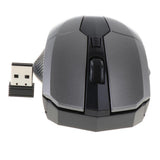 Max Laptop Wireless Mouse with USB Nano Receiver Fast Scroll Mobile Mouse Gray