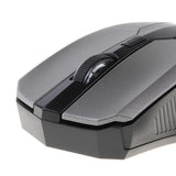 Max Laptop Wireless Mouse with USB Nano Receiver Fast Scroll Mobile Mouse Gray