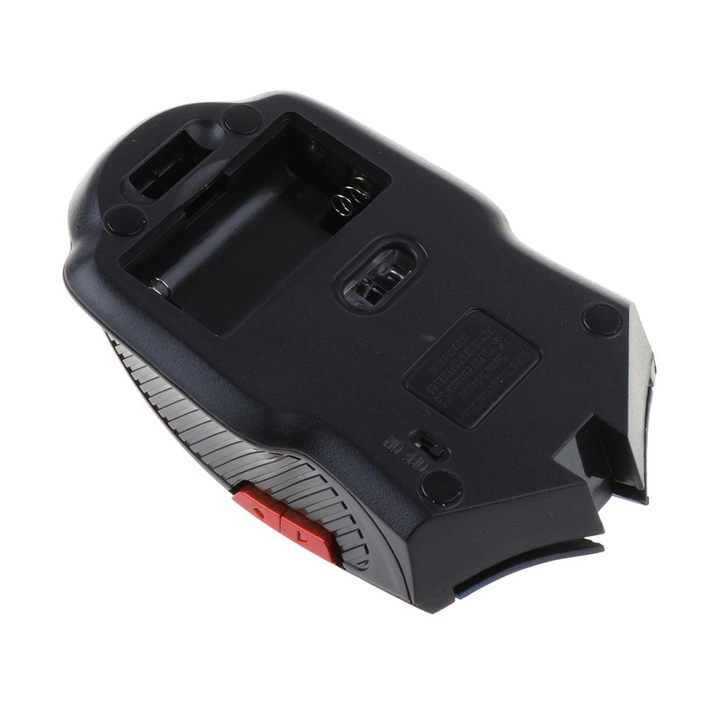 Max 2.4GHz USB Wireless Mouse for Laptop Computer Optical Mice Scroll Blue