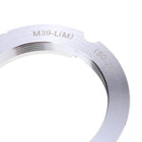 Max Leica L(M39) Lens to Leica LM(50-75) Mount Adapter Ring For M39 L39 Lens
