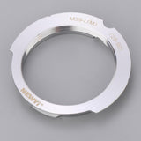 Max Leica L(M39) Lens to Leica LM(28-90) Mount Adapter Ring For M39 L39 Lens
