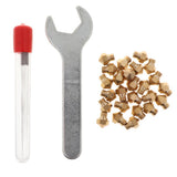 Max 3D Printer Nozzle Cleaning Kit - 0.2-1.0mm Needles and Nozzle and Wrench