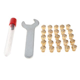 Max 3D Printer Nozzle Cleaning Kit - 0.2-1.0mm Needles and Nozzle and Wrench