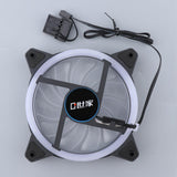Max 12CM LED Computer Case Cooling Fan for PC Blue Light Loop
