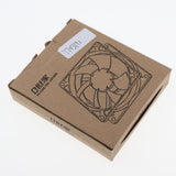 Max 12CM LED Computer Case Cooling Fan for PC 4-Color Light Loop