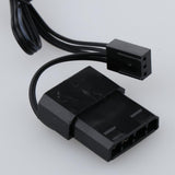 Max 12CM LED Computer Case Cooling Fan for PC 4-Color Light Loop