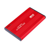 Max USB3.0 Hard Disk Box Case USB SATA SSD HDD External Enclosure 2.5inch Red