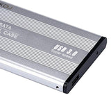 Max USB3.0 Hard Disk Box Case USB SATA SSD HDD External Enclosure 2.5inch Silver