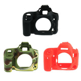 Max Silicone Case Cover Skin for Nikon D750 Digital Camera Protector Camouflage