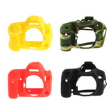 Max Silicone Case Cover Skin for Canon 80D Digital Camera Protector Yellow