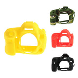 Max Silicone Case Cover Skin for Canon 80D Digital Camera Protector Yellow