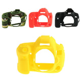 Max Silicone Case Cover Skin for Canon 80D Digital Camera Protector Yellow