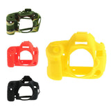 Max Silicone Case Cover Skin for Canon 80D Digital Camera Protector Yellow