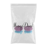 Maxbell 2pcs Thumb Stick Grip Caps Extender for Sony PS4/PS4 slim/PS4 Pro Controller Purple and Blue