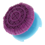 Maxbell 2pcs Thumb Stick Grip Caps Extender for Sony PS4/PS4 slim/PS4 Pro Controller Purple and Blue