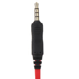 Max In-Ear Wired Stereo Game and Video Headset with Detachable Microphone red